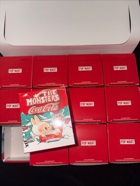 Coca-Cola Monsters Series Blind Box With Display 12 In Case